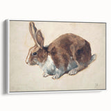 Vintage Animal Art – Realistic Rabbit Illustration Wall Print