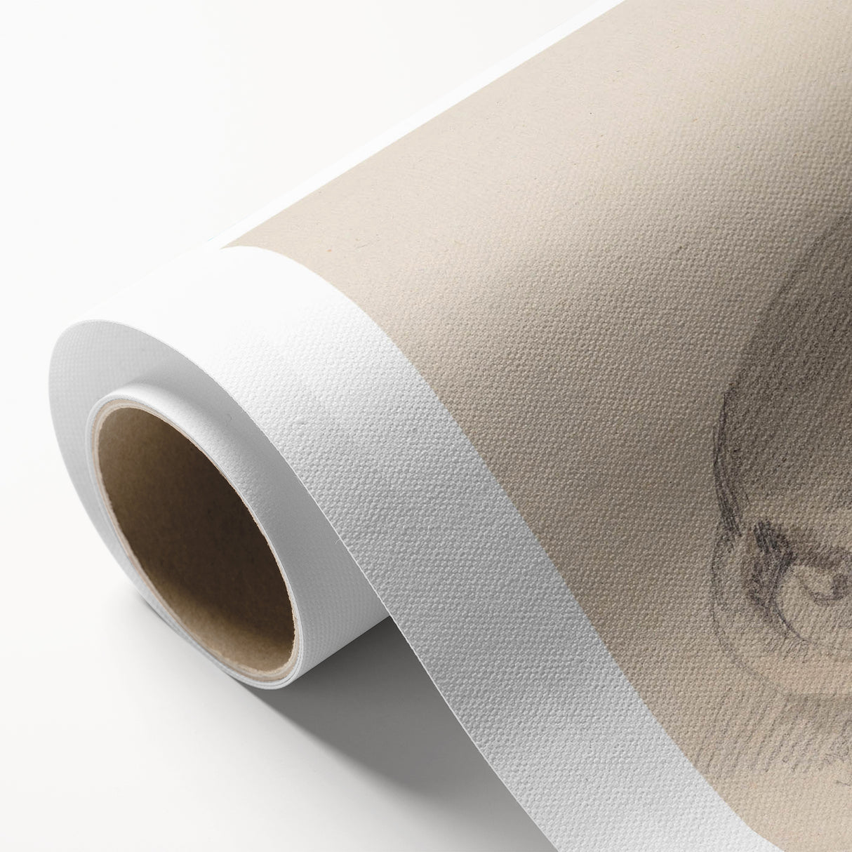 Vintage Animal Art – Lion Sketch Illustration Wall Print