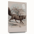 Vintage Fox Illustration – Classic Animal Wall Art Print