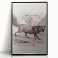 Vintage Fox Illustration – Classic Animal Wall Art Print