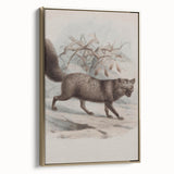 Vintage Fox Illustration – Classic Animal Wall Art Print