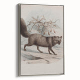 Vintage Fox Illustration – Classic Animal Wall Art Print