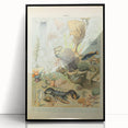 Vintage Animal Art: Retro Ocean Life & Marine Creatures Print