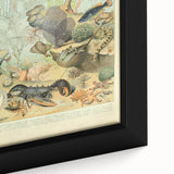 Vintage Animal Art: Retro Ocean Life & Marine Creatures Print