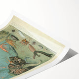 Vintage Animal Art: Deep-Sea Creatures & Ocean Life Illustration