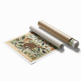 Vintage Animal Art: Exotic Birds & Waterfowl Illustration Print