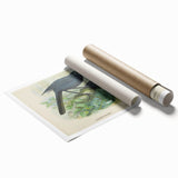 Vintage Animal Art: Bird Illustration Art Print