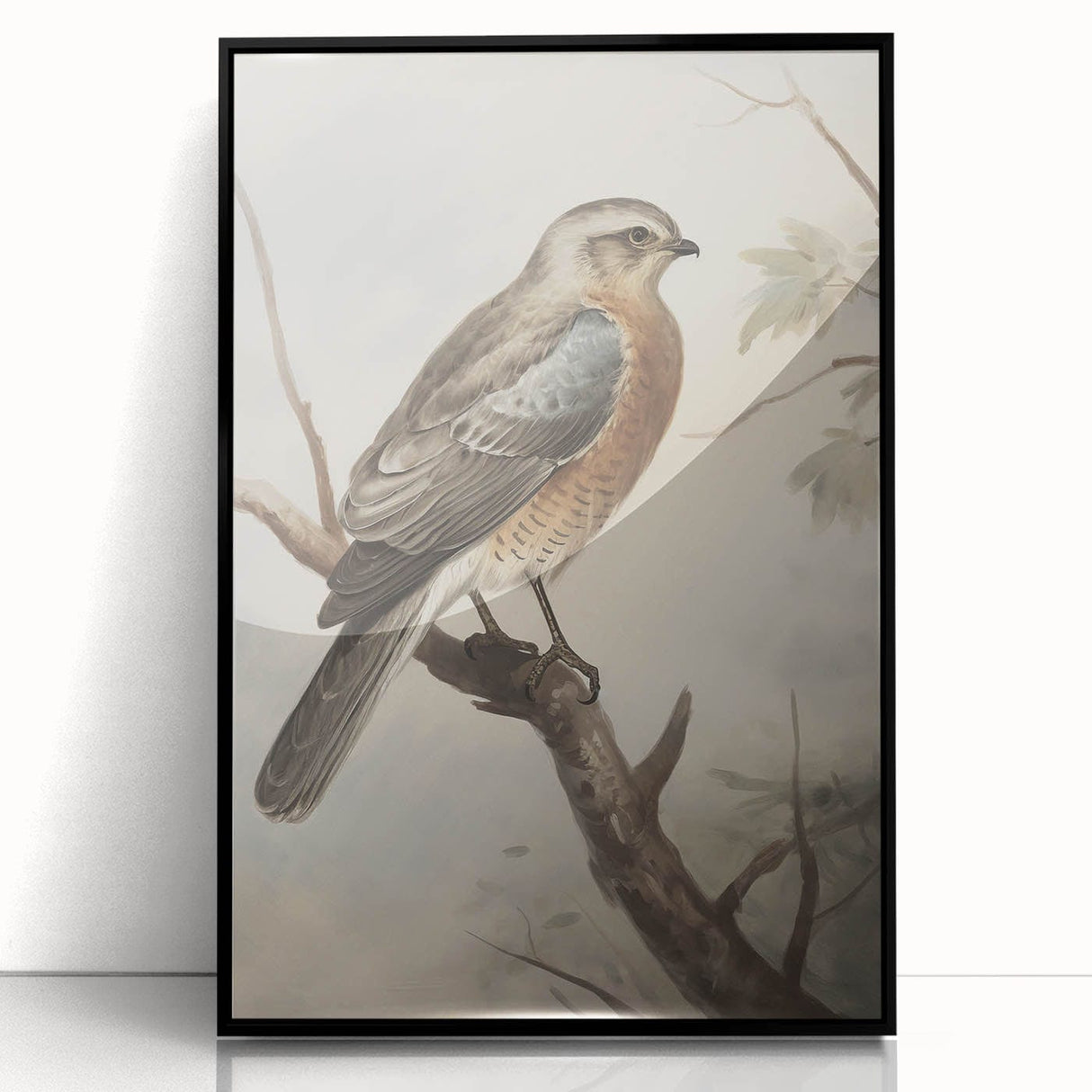 Timeless Vintage Animal Art: Bird Illustration Print for Home