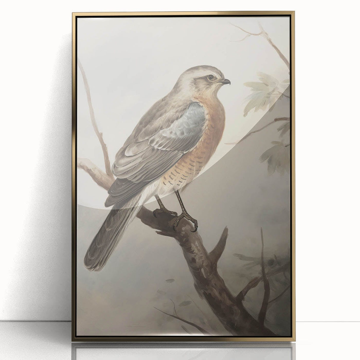 Timeless Vintage Animal Art: Bird Illustration Print for Home