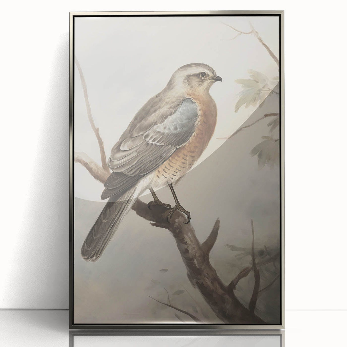 Timeless Vintage Animal Art: Bird Illustration Print for Home