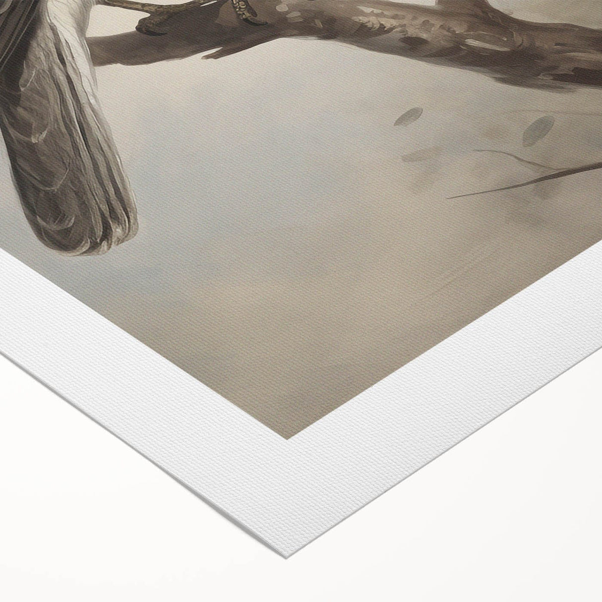 Timeless Vintage Animal Art: Bird Illustration Print for Home