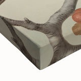 Vintage Animal Art: Birds on Branch Illustration Print