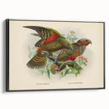 Vintage Animal Art: Parrot Illustration Art Print