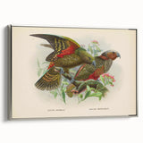 Vintage Animal Art: Parrot Illustration Art Print