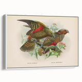 Vintage Animal Art: Parrot Illustration Art Print