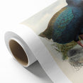 Vintage Animal Art: Takahe Illustration Art Print