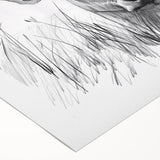 Cow Illustration Art Print – Nature-Inspired Farm Animal Wall Decor