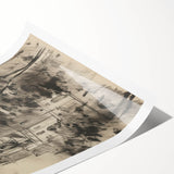 Historic Church Tower Architectural Wall Art