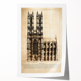 Extra large rolled canvas print featuring a detailed floral design in pastel shades, ideal for art wall dining room.