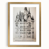 Neuschwanstein Castle Architectural Wall Art