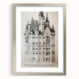 Neuschwanstein Castle Architectural Wall Art
