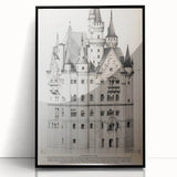 Neuschwanstein Castle Architectural Wall Art