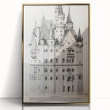 Neuschwanstein Castle Architectural Wall Art