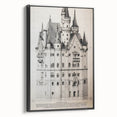 Neuschwanstein Castle Architectural Wall Art
