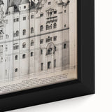 Neuschwanstein Castle Architectural Wall Art