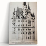 Neuschwanstein Castle Architectural Wall Art
