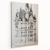 Neuschwanstein Castle Architectural Wall Art