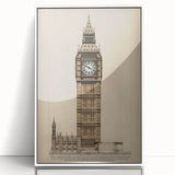 Big Ben Architectural Wall Art