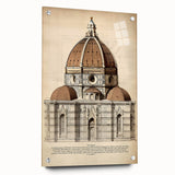 Vintage Architectural Wall Art – Duomo Florence Print