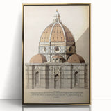 Vintage Architectural Wall Art – Duomo Florence Print