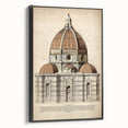 Vintage Architectural Wall Art – Duomo Florence Print