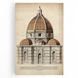 Vintage Architectural Wall Art – Duomo Florence Print