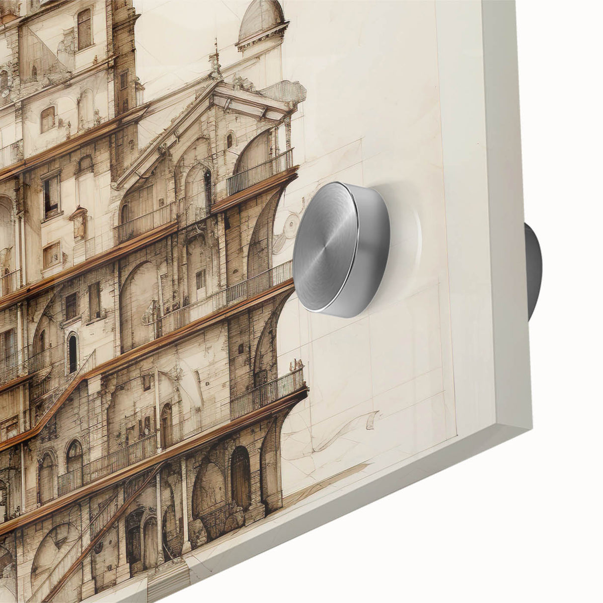Architectural Wall Art - Vintage Architecture Prints - Historic Building Art
