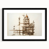 Architectural Wall Art - Vintage Architecture Prints - Historic Building Art