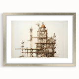 Architectural Wall Art - Vintage Architecture Prints - Historic Building Art