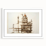 Architectural Wall Art - Vintage Architecture Prints - Historic Building Art