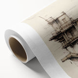 Architectural Wall Art - Historic Building Illustration