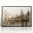 Architectural Wall Art - Historic Church Illustration