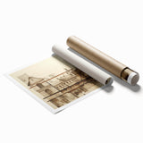 Architectural Wall Art - Historic Church Illustration