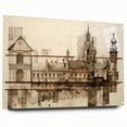 Architectural Wall Art - Historic Church Illustration