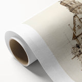 Architectural Wall Art - Vintage Building Illustration