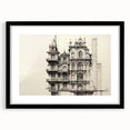 Architectural Wall Art - Historic Mansion Illustration