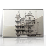 Architectural Wall Art - Historic Mansion Illustration