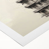 Architectural Wall Art - Historic Mansion Illustration