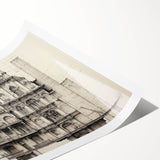 Architectural Wall Art - Historic Mansion Illustration