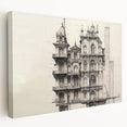 Architectural Wall Art - Historic Mansion Illustration